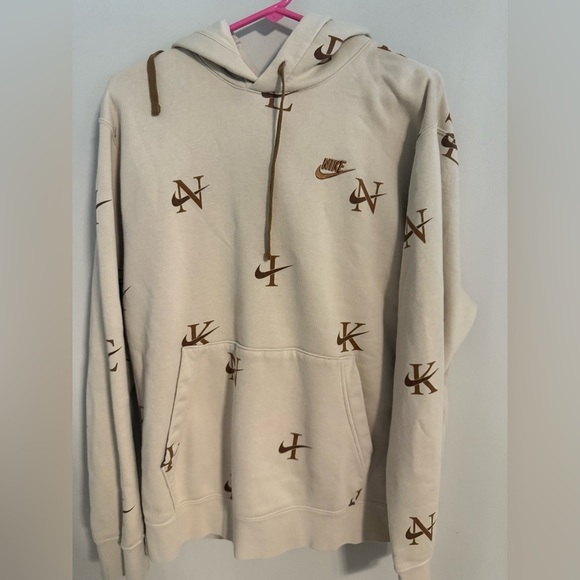 NIKE Monogram Men’s Hoodie Size Large - Picture 1 of 5